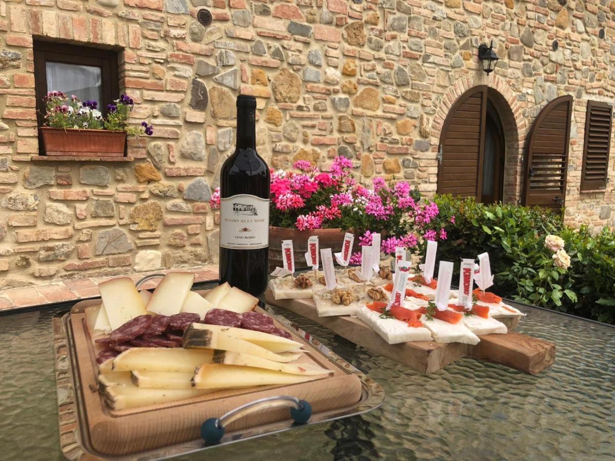 Masso Alle Rose Di Santarsiero Serena Montaione Eksteriør bilde